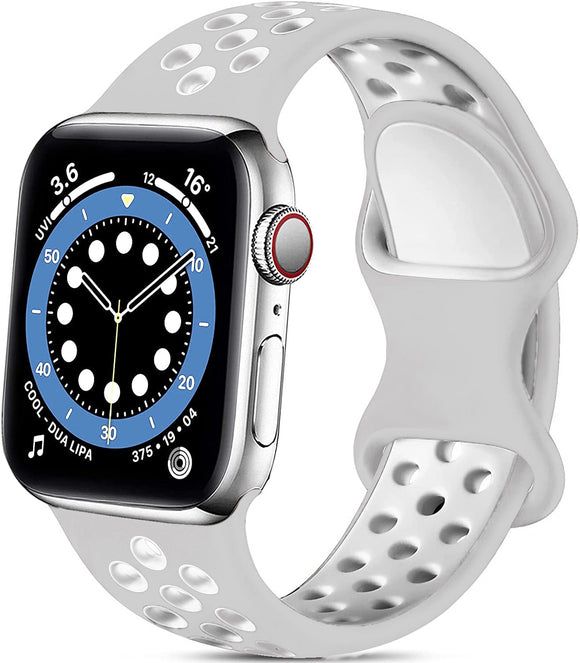 Bracelet Apple Watch sport en silicone - 16 coloris