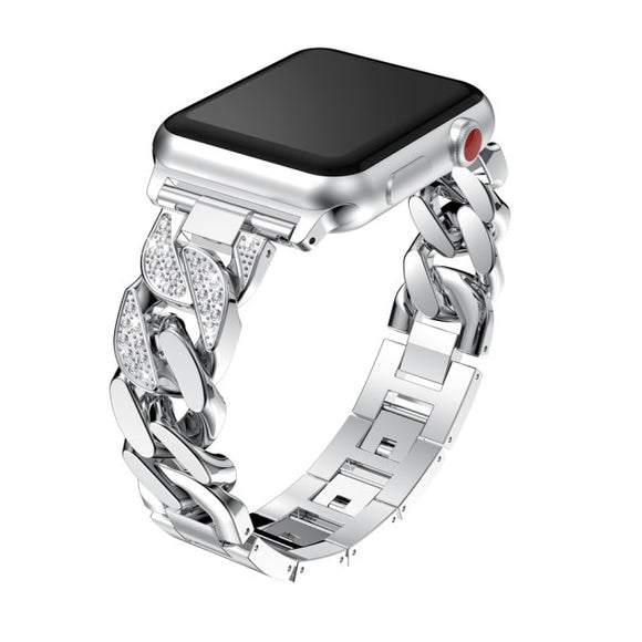 Bracelet en acier inoxydable Apple Watch pour femme