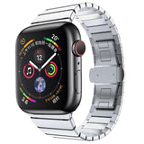 Bracelet de luxe en acier inoxydable pour apple watch