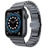 Bracelet de luxe en acier inoxydable pour apple watch
