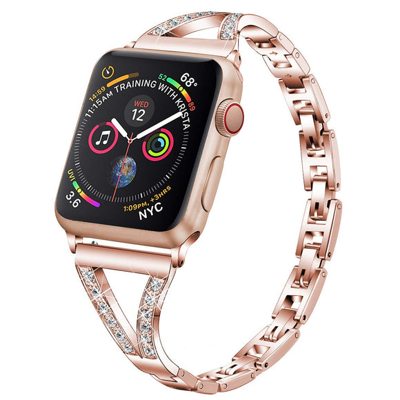 Luxury bracelet apple watch pour femme